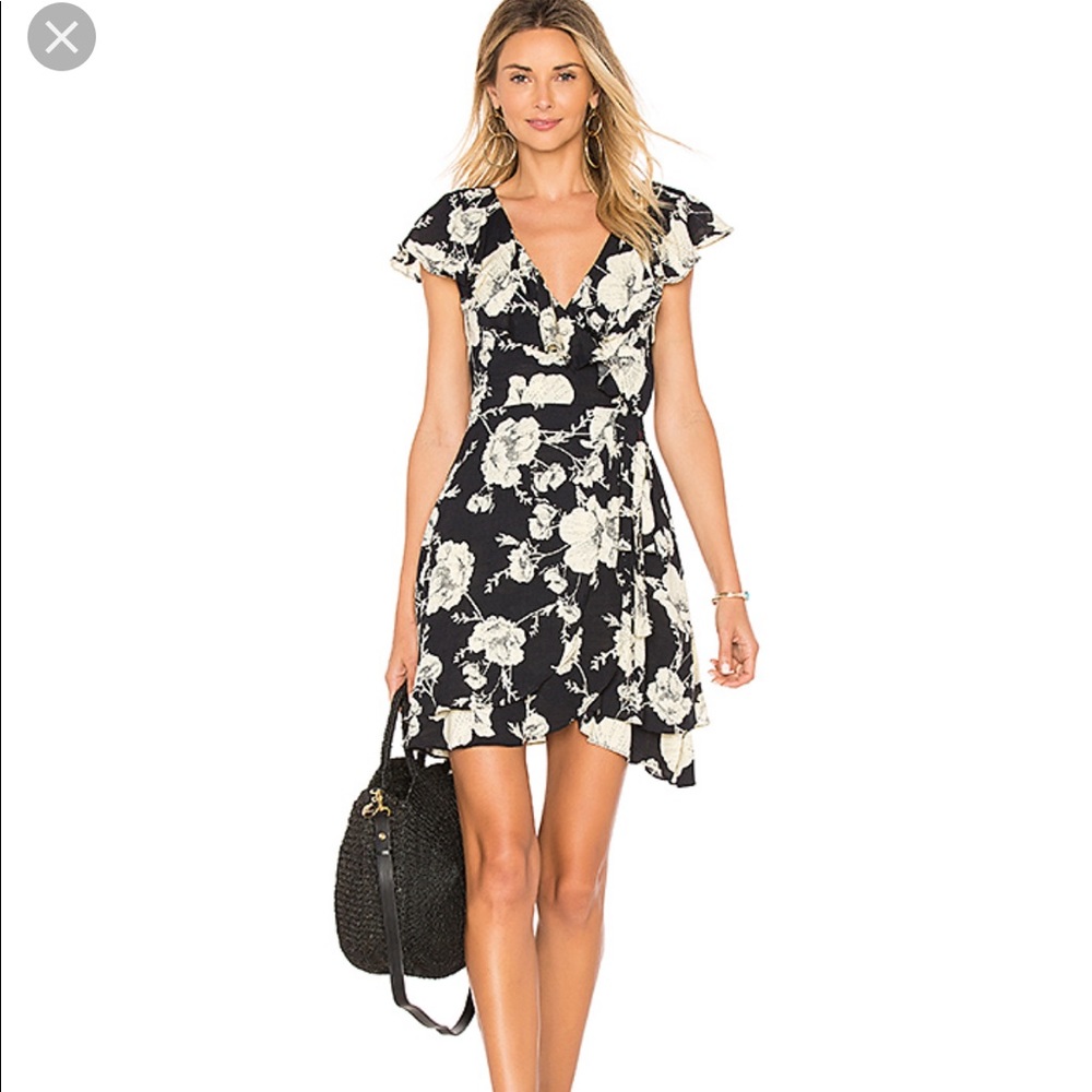 Free People wrap dress